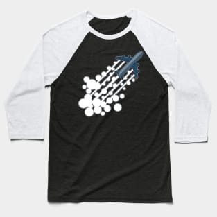 Chemtrails with plane design Baseball T-Shirt